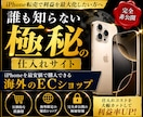 iPhone最安仕入れ海外ECサイト教えます 極秘公開｜誰も知らない海外仕入れ先/ライバル不在の独壇場 イメージ1