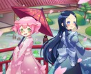カラフルor透明感ある１枚絵描きます カラフルととぅるとぅるの2つの塗り方で対応可！ イメージ7