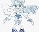 メカニック×少女の個性的なイラストを制作します メカニック×少女の唯一無二のキャラクターを制作します！ イメージ3