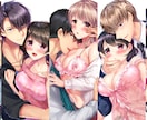 イラスト描きます キラキラした華やかな塗りを得意としております イメージ2