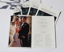 フルオーダーのプロフィールブックデザインします ご希望のデザインで作成可能！記憶に残る結婚式に....♡ イメージ9
