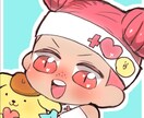 デフォルメアイコン、立ち絵等を制作します 可愛いぷにぷにしたデフォルメキャラです。 イメージ3