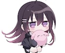 グッズ用・アイコン用SDキャライラスト作ります 同人イベントで販売するアクキー・缶バッジ用のSDキャラを制作 イメージ6