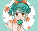 SNSをより楽しく♩ときめくアイコンを描きます 人の目を惹くアイコンをお求めの方へ!SNS、仕事、名刺など イメージ2