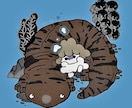 可愛いキャライラスト作成できます 思わず笑顔になる、絵本のような世界観！【今だけ値下げ中！】 イメージ4