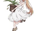 納品まで約5日！アニメ塗りでイラストお描きします 1枚絵／立ち絵／SDデフォルメ／アイコン／挿絵 など イメージ5