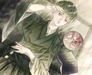 挿絵や個人的趣味のもの、イラスト描きます 和風に特化した絵描きの美しいイラストはいかがですか？ イメージ2