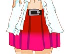 バストアップイラスト描きます そのまんまです。バストアップイラストを描きます。 イメージ3
