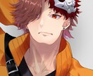 胸上アイコン、1枚絵を描きます 夢絵、立ち絵やグッズイラストも受け付けます！ イメージ1