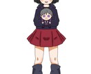 立ち絵やヘッダー、アイコン描きます 立ち絵、アイコン、ヘッダー、名前ロゴミニキャラなどのイラスト イメージ3
