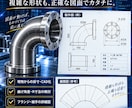 手書き・紙・PDF図面を2D CAD化します 現場採寸メモや古い紙図面をCADデータへ イメージ4