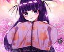 SNSアイコン・1枚絵描きます 可愛くて華やかなイラストを制作いたします！ イメージ4