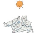 かわいい動物・イラスト承ります 動物がほのぼのしているかわいいイラストを作成しています。 イメージ2