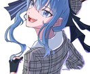 SNSなどのアイコンやヘッダーのイラスト制作します キャラの顔をメインで描きます。要件もできる限り受け付けます。 イメージ1