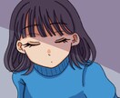 シンプルかつゆるいタッチのイラストを制作します 親近感を得やすいアイコンで個性をアピールしていきましょう！ イメージ4