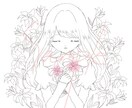シンプル＊アイコンイラストお描きします モノクロorワンカラー お選びいただけます！修正何度でも◎ イメージ6
