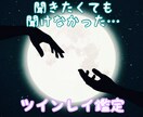 お相手との関係をハッキリさせるツインレイ鑑定します 霊視透視で、前世から引き継ぐ今世での課題を率直にお伝えします イメージ1