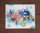 依頼されたデザイン、ロゴ、絵、描きます 小さいキャラクターから、お洒落でスタイリッシュなデザインまで イメージ6