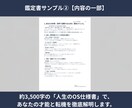 あなたの人生設計図 を論理的に解明します もう迷わない！あなたの決断に「論理的根拠」を イメージ4