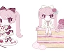 かわいいミニキャラ・SDキャラ制作します グッズイラスト、アイコン、スタンプなどにどうぞ◎ イメージ2