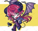 SDイラスト・ミニキャラ描きます 動きのあるSDイラストかけます イメージ1