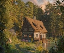 唯一無二の「自然背景アートワーク」制作します フォトリアルで高品質なデザイン イメージ3