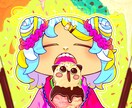 メルヘン、ダークにポップどんな世界観も描きます 個性的なデフォルメイラストを描いていきます！ イメージ4