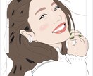 リアルよりの似顔絵作成します 名刺やプレゼントに最適。簡単なイラストも作成します。 イメージ3