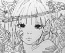 映える綺麗め女の子描きます 駆け出しイラストレーターですが、精一杯頑張ります！ イメージ3