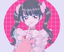 キラかわSNSアイコン(人物1人)描きます アイドル・VTuberなどにもどうぞご利用ください♩ イメージ8