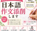 日本語教師が日本語作文添削します ただ直すだけじゃなく、「なぜそうなるか」まで分かる添削です イメージ1