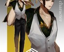 キービジュアルや立ち絵を作成します TRPGサイトやゲームなどに使っていただける全身イラストです イメージ5