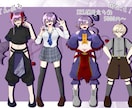 TRPGや配信活動に！立ち絵お描きいたします 9/30まで割引あり、お気軽にご相談を イメージ7