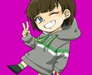 SNS用アイコン作成します あなたの好きなキャラクター、好きな創作っ子描きます！ イメージ3