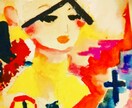 夢が叶う！イラスト描きます なりたい女になる！願望就成のイラストを書きます イメージ1