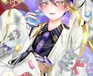 夢かわいい女の子、男の子描きます 夢可愛いキラキラしたイラストが得意です！ イメージ1