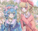 繊細で鮮やかなイラストを制作します ご希望に合わせて丁寧に制作します イメージ3