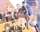 高クオリティなアニメ塗りをお届けします 現役アニメーターの高クオリティなアニメ塗り イメージ4