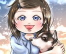 似顔絵、イラスト描きます 夏休み特価！マンガ風の似顔絵やアイコン用イラストを描きます。 イメージ1