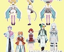 かわいらしく綺麗な厚塗りイラスト描きます sns等で使えるアイコン、キャラクター、立ち絵など描きます イメージ5