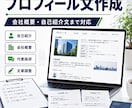 プロフィール文・会社概要を作成します 信頼感が伝わる紹介文に整えます イメージ1