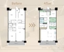 マンションリノベ|空間をアップデートします 限られた空間をより快適に自分らしく◎ イメージ2