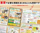人に伝わる、おしゃれで印象に残るチラシ制作します 構成にこだわって分かりやすく効果的なデザインを提供します イメージ5