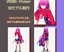 一枚絵から3Dモデル、制作します 追加料金なしで高機能・高品質モデル制作 イメージ1