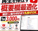 YouTube動画の外部・内部SEO対策します 外部流入と回遊を両取りする概要欄設計をし、概要欄を改善します イメージ1