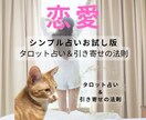 恋愛・夫婦関係のあなたのこれからを占います タロットで恋愛、人間関係を潜在意識からみていきます：初回限定 イメージ3