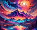 絶え間なき思考の巡りを鎮めます 星の響きと宇宙意識にて静寂へと導きます イメージ1