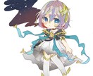 デフォルメイラストお描きします こだわりの衣装•装飾おまかせください* イメージ6