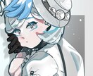 商用・著作権可　イラスト全般描きます ラフ2案・おまかせ可！血、人外可！モノクロorカラー イメージ1