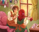 ご希望の雰囲気に合わせたイラスト描きます 可愛いもかっこいいも幅広く対応します！ イメージ4